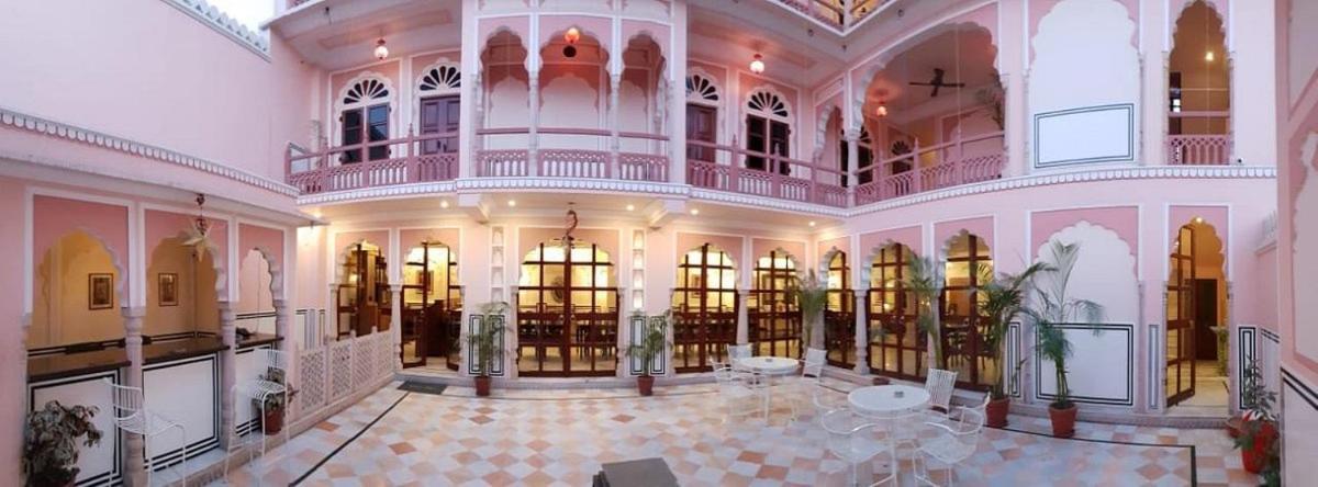 Готель Raj Rajeshwari Haveli Джайпур Екстер'єр фото